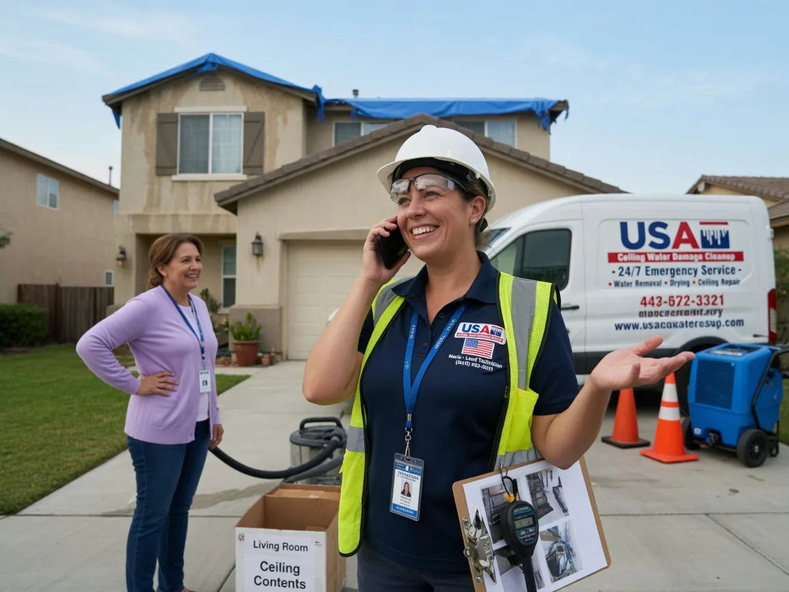 Ceiling Water Damage Restoration Centralia, KS FAQs